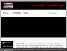 Tablet Screenshot of leondigital.net